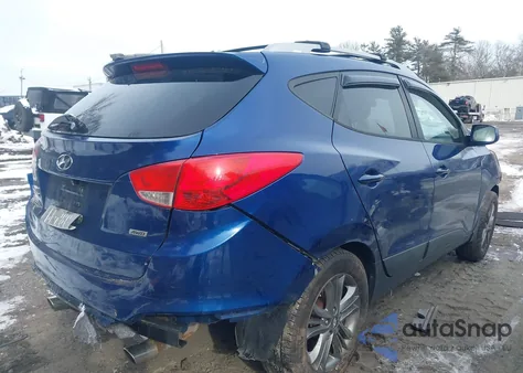 2014 Hyundai Tucson Se z USA, uszkodzony, nr VIN KM8JUCAG1EU923895